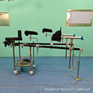 Table d'opération orthopédique à traction en acier inoxydable 23 pouces manuelle certifiée CE pour usage chirurgical - Product Image 4