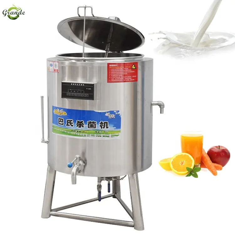 Máquina de pasteurización a baja temperatura/Esterilizador de pasteurización de leche/Pasteurizador de crema de leche