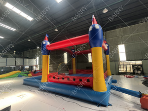 <span class=keywords><strong>Château</strong></span> gonflable commercial de PVC 4*4m de nouvelle conception avec le <span class=keywords><strong>château</strong></span> plein d'entrain sautant de glissière pour l'amusement pour des enfants en vente - Product Image 5