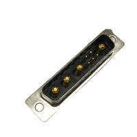 Konektor D-SUB Terminal Tipe 9W4 Male Berarus Tinggi untuk Daya Otomotif 5+4 Pin Komponen Sistem Vakum Tinggi