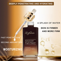 Sérum Visage Liftant à l'Essence Bio Personnalisable, Raffermissant Hydratant Non Collant, Éclaircissant, Réparation Nuit, Soin de la Peau