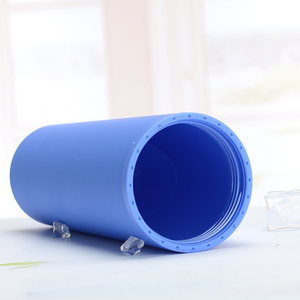 Disposable 16oz Plastic PP Rectangular Double Layer Tumblers <b>Lid</b> <b>Straws</b> Portable Coffee Water <b>Cup</b> Christmas Gifts Zenidoo Brand - Product Image 3