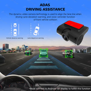 Grabadora DVR para coche para reproductor Android de coche, ADAS visión nocturna, cámara de salpicadero para vehículo, cámara para coche - Product Image 4