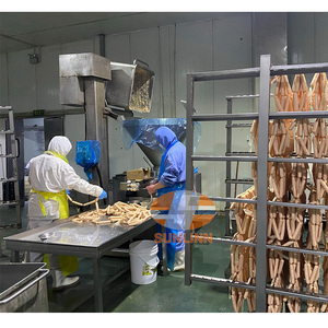 Machine Commerciale Automatique de Remplissage de Saucisses (Hot-Dog, Bœuf, Porc, Poisson, Jambon) pour Ligne de Production de Saucisses pour Fumoir - Product Image 2