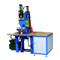 Mesin Embossing Frekuensi Tinggi Baru dari Pabrik Xin Guang, USB Disk, Pedal Kaki Dua Kepala, 5kW 220V/50Hz 27.12MHz, Panas PVC