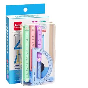 Demostrador de geometría magnética para estudiantes de escuela <span class=keywords><strong>primaria</strong></span> 2/3/4 grado Matemáticas transportador ayuda para enseñanza reglas de empalme de polígono - Product Image 1