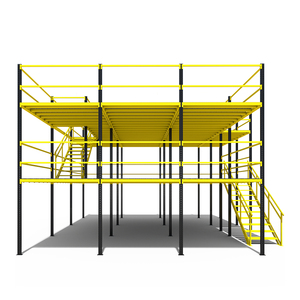 Kits de <span class=keywords><strong>mezzanine</strong></span> avec escaliers, rayonnage de <span class=keywords><strong>mezzanine</strong></span>, rayonnage lourd pour vêtements, rayonnage d'entrepôt, étagère de stockage lourde - Product Image 6