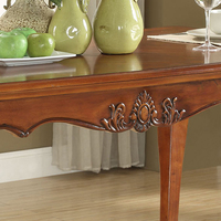 Ensemble table et chaises de salle à manger, texture marbre de luxe, mobilier de restaurant et de maison, ensemble de table à dîner GMD05
