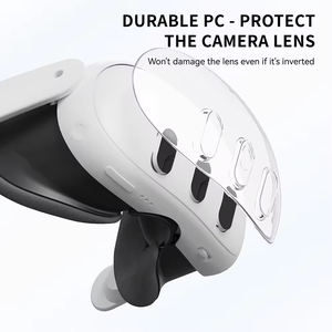 Accessoires <span class=keywords><strong>VR</strong></span> Protecteur de <span class=keywords><strong>casque</strong></span> transparent en matériau PC pour casques <span class=keywords><strong>Oculus</strong></span> <span class=keywords><strong>Quest</strong></span> <span class=keywords><strong>3</strong></span> <span class=keywords><strong>VR</strong></span> - Product Image 2