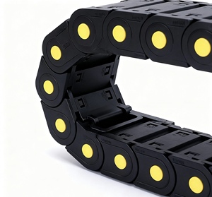 15×20mm プラスチックナイロンPA66製 保護ワイヤードラッグチェーン プラスチックケーブルトラッキングキャリア（ドラッグチェーンケーブル用） - Product Image 5