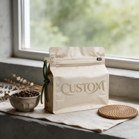 Sacs d'emballage octogonaux personnalisés, adaptés à l'emballage des noix, des croustilles, des céréales, des grains de café, de la poudre de protéines