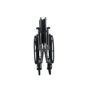 שיקום רפואי ידני פלדה עם כיסא גלגלים קל עם רגליים נתיק עבור מבוגרים - Product Image 4