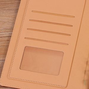Custom A5 PU Leather Planner Notebook Six-hole Loose-<b>leaf</b> Diary Notebook with Snap-on Cover A5 Ring Binder Notebook - Product Image 4
