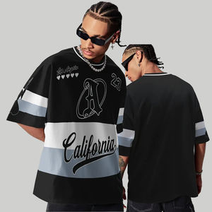 ملابس الشارع الشهير تي شيرت المراهقين عارضة تنفس البلوز ارتداء قمم للرجال للياقة البدنية تصميم شخصي زي كرة السلة - Product Image 1