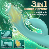 Vibrateur chauffant en silicone liquide souple TMM, 10 modes de vibration, clitoridien, point G, étanche, machine sexuelle, jouet de massage sexuel