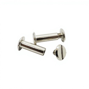 Tornillo de encuadernación de tornillo Chicago de hierro macho y hembra de fabricación YIWANG - Product Image 1