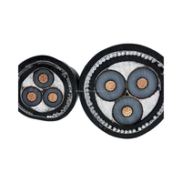Yjv 0,6/1kV 4-adriges Aluminium-Stromkabel 4C Kupfer 25 mm2-300 mm2 Quadratisches PVC XLPE SWA Gepanzert 70 mm2 75 mm2 150 mm2 Größen erhältlich