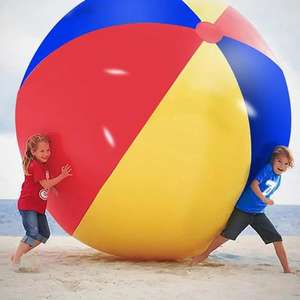 Juguetes de <span class=keywords><strong>playa</strong></span> de PVC pelota de <span class=keywords><strong>playa</strong></span> inflable para adultos globo de aire voleibol gigante voleibol <span class=keywords><strong>playa</strong></span> inflable grande - Product Image 1