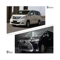Kit de conversion de pièces de tuning pour Toyota Alphard Anh 20 (2008-2014) : Améliorez votre Alphard avec le modèle LM 300 (facelift)