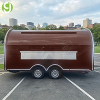 Camion de restauration mobile entièrement équipé Goeasy pour la vente de nourriture rapide en Europe, en particulier en Espagne