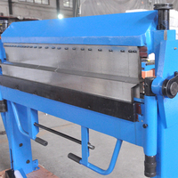 PBB1270/3SH Machine de frein à main pliante en tôle manuelle de 50 pouces de largeur avec lames de segment
