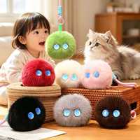 Compagno AI da Tavolo, Peluche AI Interattivo, Bambola Compagna con Funzione Chat, Attivazione Vocale, Educazione Precoce, Ciondolo in Poliestere