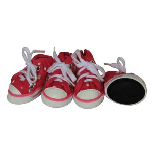 Zapatillas Deportivas para Perros Db Extreme Skater, Diseño con Patrón de Puntos y Agarre, para Perros de Talla Extra Pequeña, Pequeña, Mediana y Grande, para Todas las Estaciones, Estilo Clásico - Product Image 4
