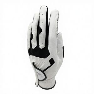 Gants de golf en cuir Cabretta pour hommes, personnalisables avec logo et marque, à fermeture auto-agrippante, pour les sports de plein air - Product Image 4