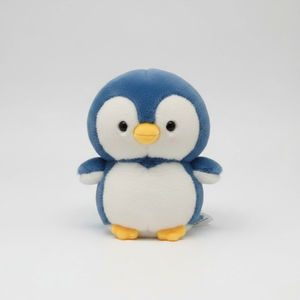 Peluche pingouin bleu, jouet doux décoratif pour bébé et enfant, fabriqué en Chine, modèle AL1216 - Product Image 2