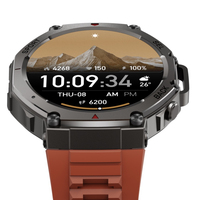 Montre connectée GPS avec boussole, résistante aux chutes, étanche pour la natation, Relojes Smart Watch 2025, tracker sportif, fréquence cardiaque 24h/24