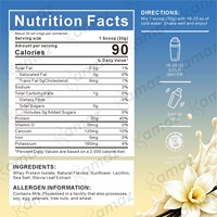 Poudre de protéines claire, mélange de boisson protéinée au whey clair, faible en sucre, riche en protéines, boisson pour la remise en forme, l'hydratation, la nutrition sportive