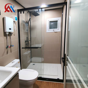 40 फीट लक्जरी 3-4 बेडरूम डबल विंग प्रीफैब हाउस हीट-इन्सुलेटेड वाटरप्रूफ एक्सपेटेड कंटेनर घर - Product Image 5