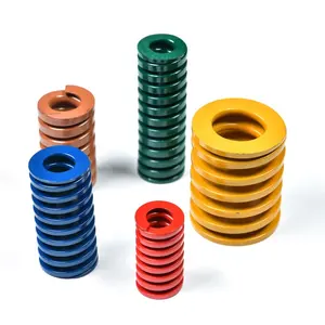 Alloy Mould Color Coated Compression Spring Colorful Customized Size Die Spring