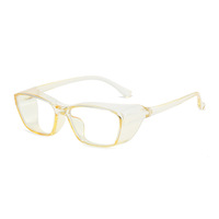 Gafas de Seguridad Deportivas Transparentes Cuadradas con Diseño Personalizado LMA, ANSI Z87, para Mujer y Hombre, con Protección Removible Contra la Luz Azul