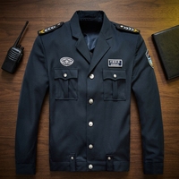 Uniforme de Garde de Sécurité Printemps 2026 – Impression Personnalisée sur T-shirt en Polyester/Coton Unisexe