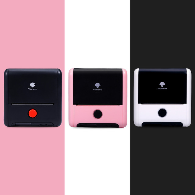 For M200 Mini Portable Thermal Printer 72mm 203DPI for Jewelry QR Code Clothing BT Label Maker in Stock