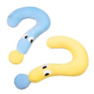 Nueva Tendencia: Cojín de Peluche para Perros con Diseño de Signo de Interrogación, Elegante Cama y Juguete para Mascotas - Product Image 1