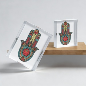 Direct Factory Wholesale High Quality for Acrylic <b>Block</b> Japanese Style Customizable Booster Box Case Magnetic Lid Display - Product Image 1