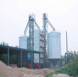 <span class=keywords><strong>Silo</strong></span> à céréales en acier galvanisé de 50T-5000T pour les fermes et les usines d'alimentation en Afrique |   Ensemble de vis pour trémie à fond plat - Product Image 5