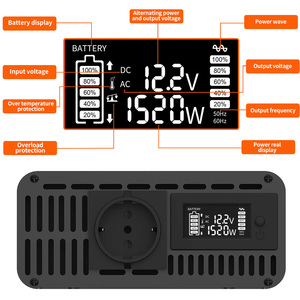 DATOUBOSS 1000W 2000W 3000W Dc <strong>12V</strong> 24V to Ac 110v <strong>220v</strong> 230v Low Frequency Off Grid Pure Sine Wave Solar Power <strong>Inverter</strong> - Product Image 5