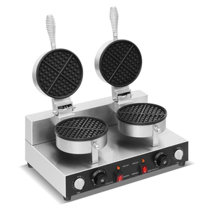 Équipement en acier inoxydable facile à utiliser hôtels magasins d'alimentation électrique commercial Triple plaque japonais Takoyaki Fish Ball Machine - Product Image 5