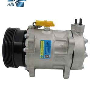 Compresseur de climatisation SD7V16 pour PEUGEOT 607 408 807 CITROEN C5 C8 Parnet 6453NJ 6453NH 9642800780 TSP0155418 92020153 - Product Image 2