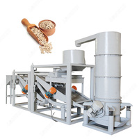 Équipement de décorticage de tournesol et de décorticage de sarrasin, machine à décortiquer les graines de tournesol et les flocons d'avoine bruts