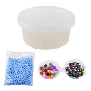 สไลม์คริสตัลไล่สี นุ่ม สีสันสดใส ดินน้ำมันคริสตัล DIY สำหรับเด็ก - Product Image 1