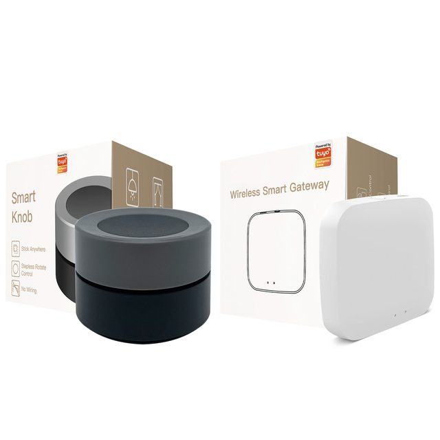 2022 New Arrival Wifi Smart Home Automation Zigbee Light Dimming Switch Scene Button with Alexa Voice Control
