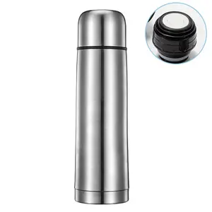 Hot sale cheap price bullet type vacuum flask stainless steel double wall insulated flask thermos flask