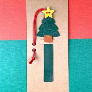 Marcadores de Páginas con Forma de Árbol de Navidad, de Cuero PU, Estilo Moderno, para Regalos - Product Image 4