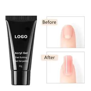 Factory Selling Easily Soak Nails Non Toxic Healthy Safe Paperless Extension Poly Gel