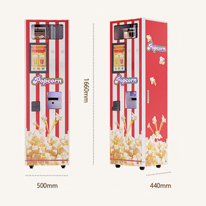 Máquina Expendedora de Palomitas de Maíz Automática, Dispensador de Snacks que Funciona con Monedas, Kiosco de Autoservicio, Equipo para <span class=keywords><strong>Cines</strong></span> y Centros Comerciales - Product Image 6