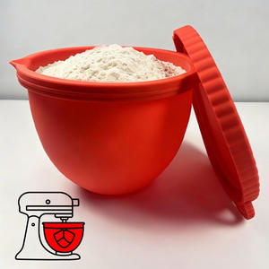 Accessoires de mélange pour produits OEM d'usine, compatibles lave-vaisselle, doublures de bol en silicone pour mélangeurs <span class=keywords><strong>KitchenAid</strong></span>, pour la pâtisserie et la cuisine - Product Image 3